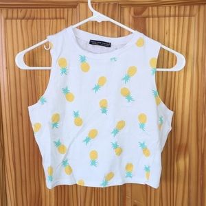 Pineapple Crop Top